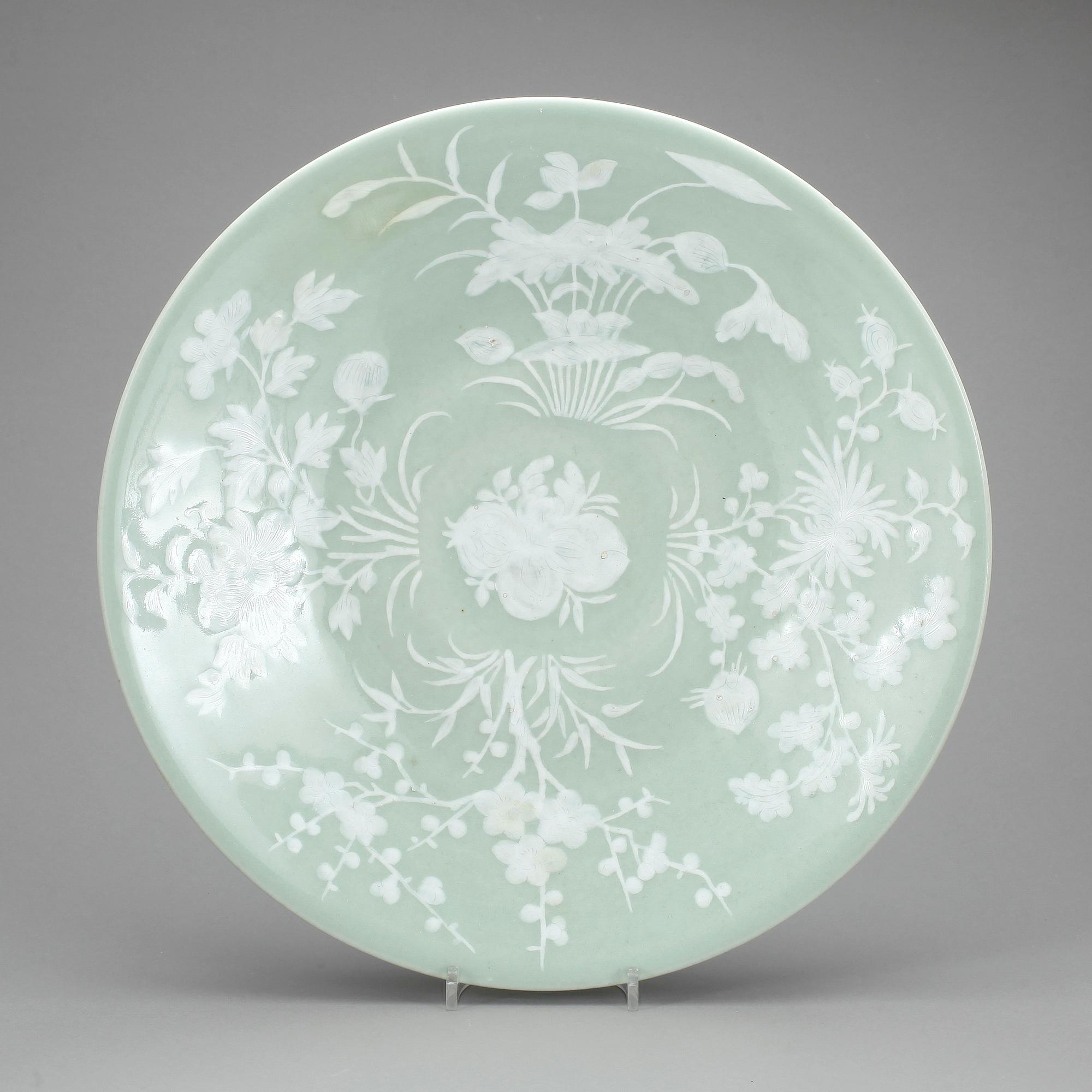 FAT, porslin, Kina. Celadon.