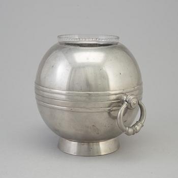 A pewter vase By GAB Stockholm 1938.