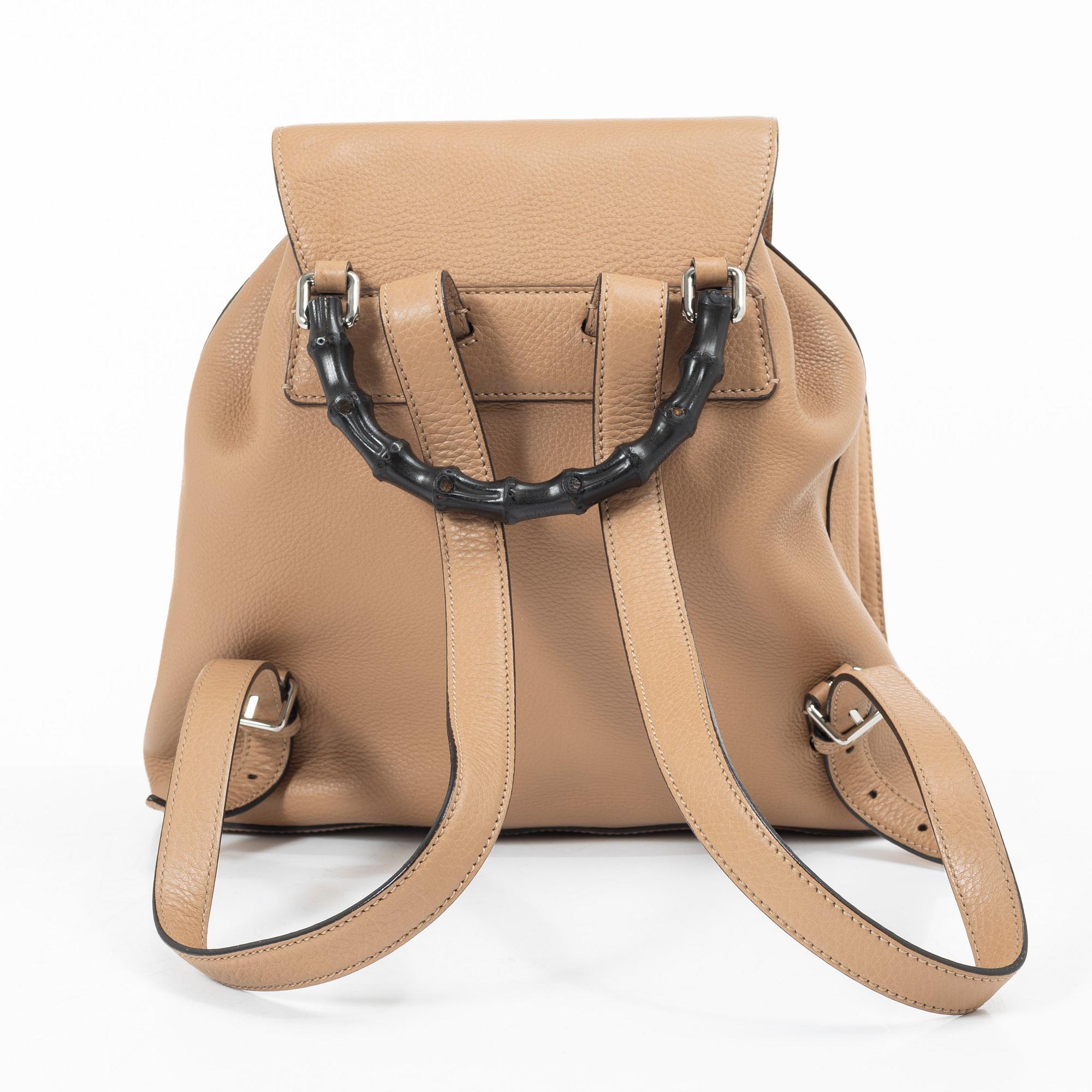 Gucci, a backpack.