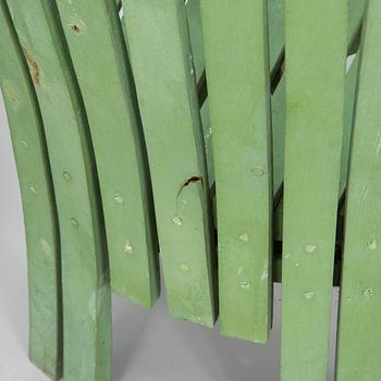 Alvar & Aino Aalto, Four early 1950s 'Aurinko' (Sun-serial) garden chairs, model 910  for O.Y. Huonekalu- ja Rakennustyötehdas A.B.