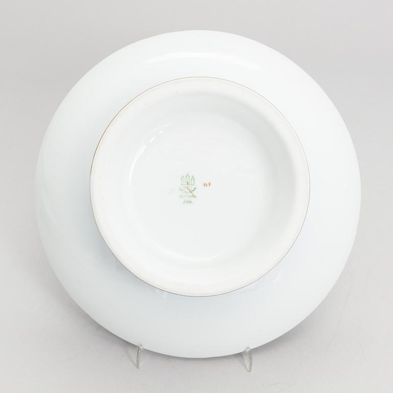 SERVIS, porslin, 13 delar, "Måsen", Bing & Gröndahl, Danmark.