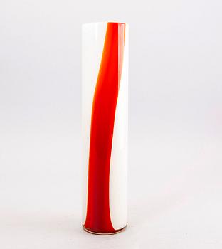 A Carlo Moretti glass vase Murano later part of the 20th century.