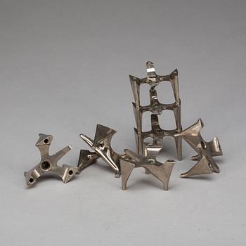 LJUSSTAKAR, 7 st, "Vogelflug", Hammonia Motard, Tyskland. 1900-tal.