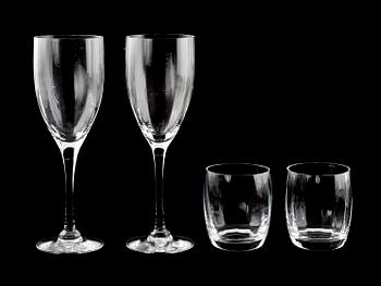 SERVISGLAS, 21 del, "Optica", Gunnar Cyrén, Orrefors.