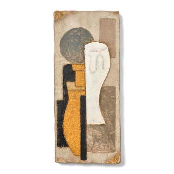 299. Edgar Böckman, a stoneware wall sculpture, executed in his own studio, 1930s.