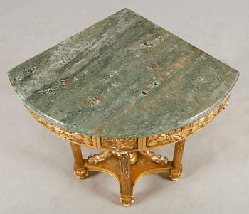 HÖRNKONSOLBORD, empirestil, 1900-tal.