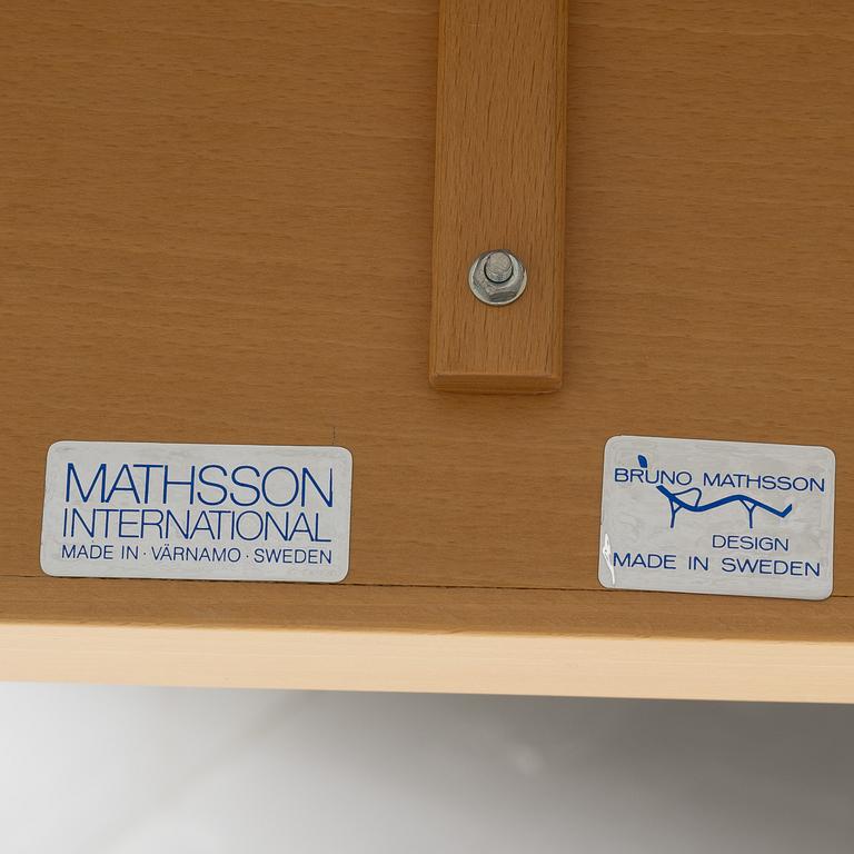 Bruno Mathsson, wall a shelf, Bruno Mathsson International, Värnamo, second half of the 20th century.