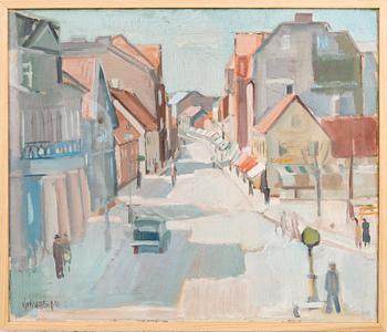 Gerhard Wihlborg, "St Östergatan, Ystad".