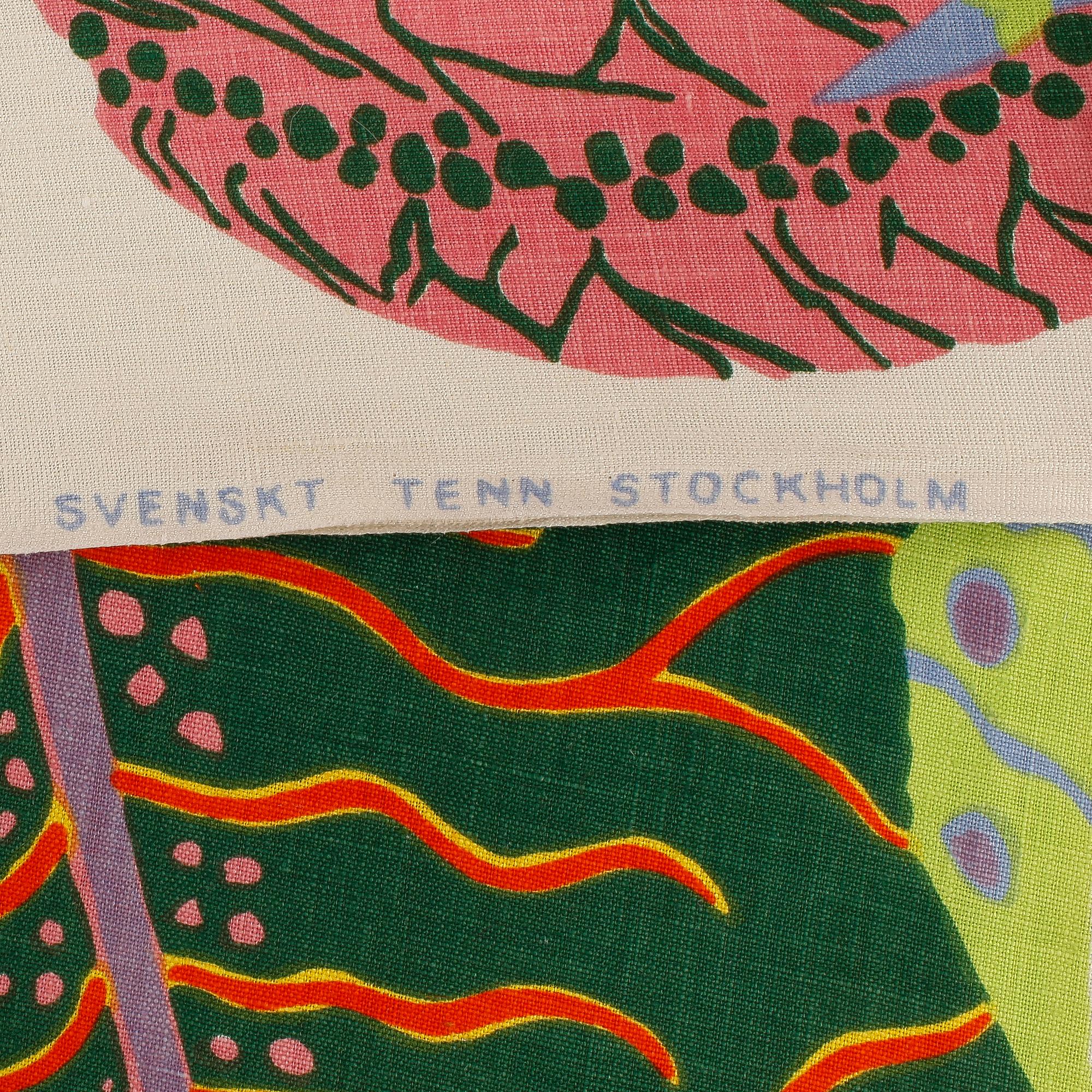 GARDINVÅD, Josef Frank, "Hawai", 1900-talets andra hälft.