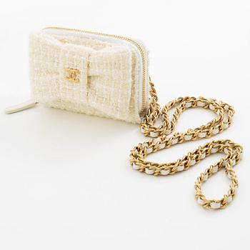 Chanel, väska, Mini Bouclé Bow Bag.