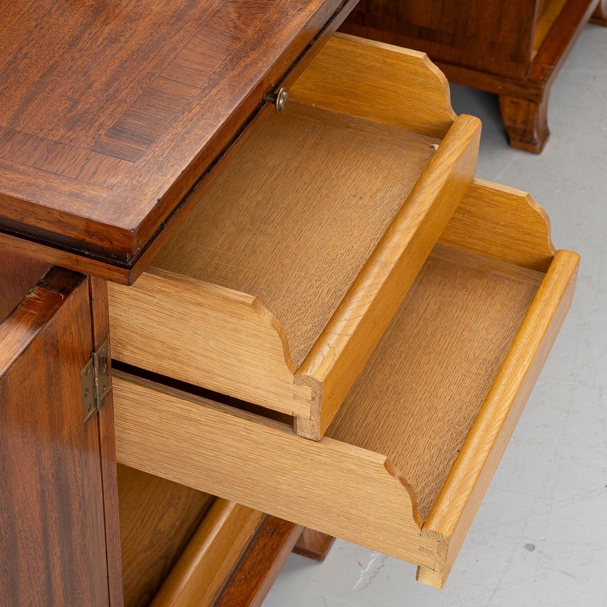 Carl Malmsten, attributed to, an imposing desk, circa late 1920s.