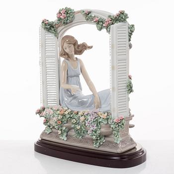 Marco Antonio Noguerón, figurin, "Thinking of love", Lladró, Spanien, 2007.