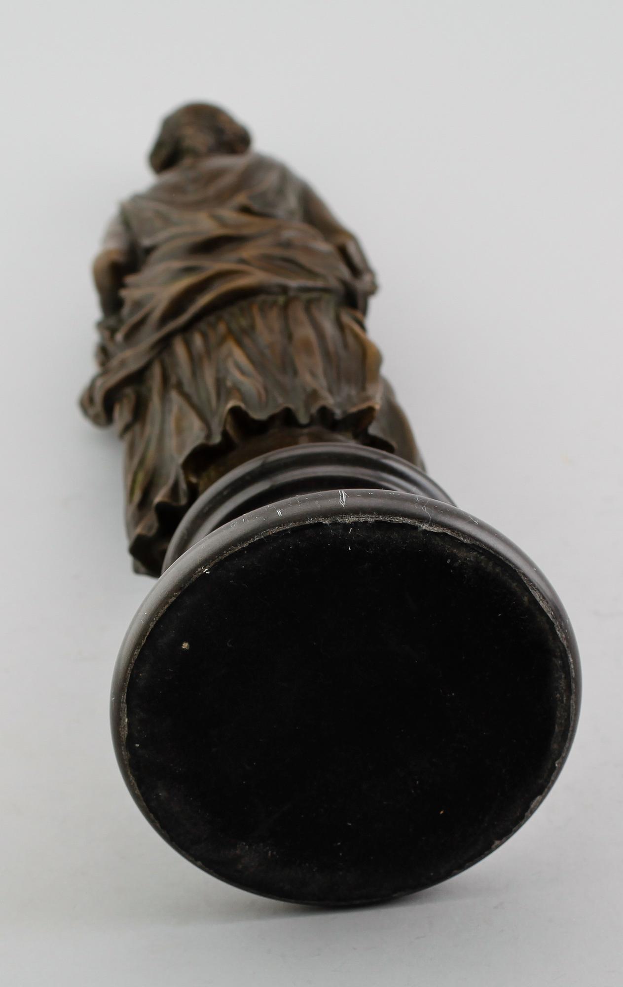 SKULPTUR, brons, 1900-talets andra hälft.