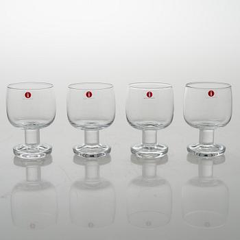 TIMO SARPANEVA, Set of 12 drinking glasses 'Jurmo' 2133 for Iittala.