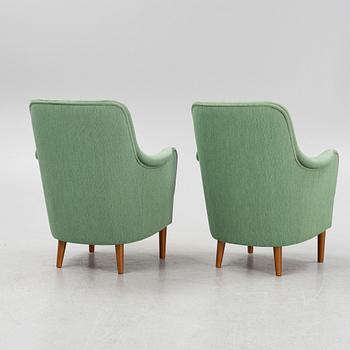 Carl Malmsten, a pair of 'Samsas' armchairs,