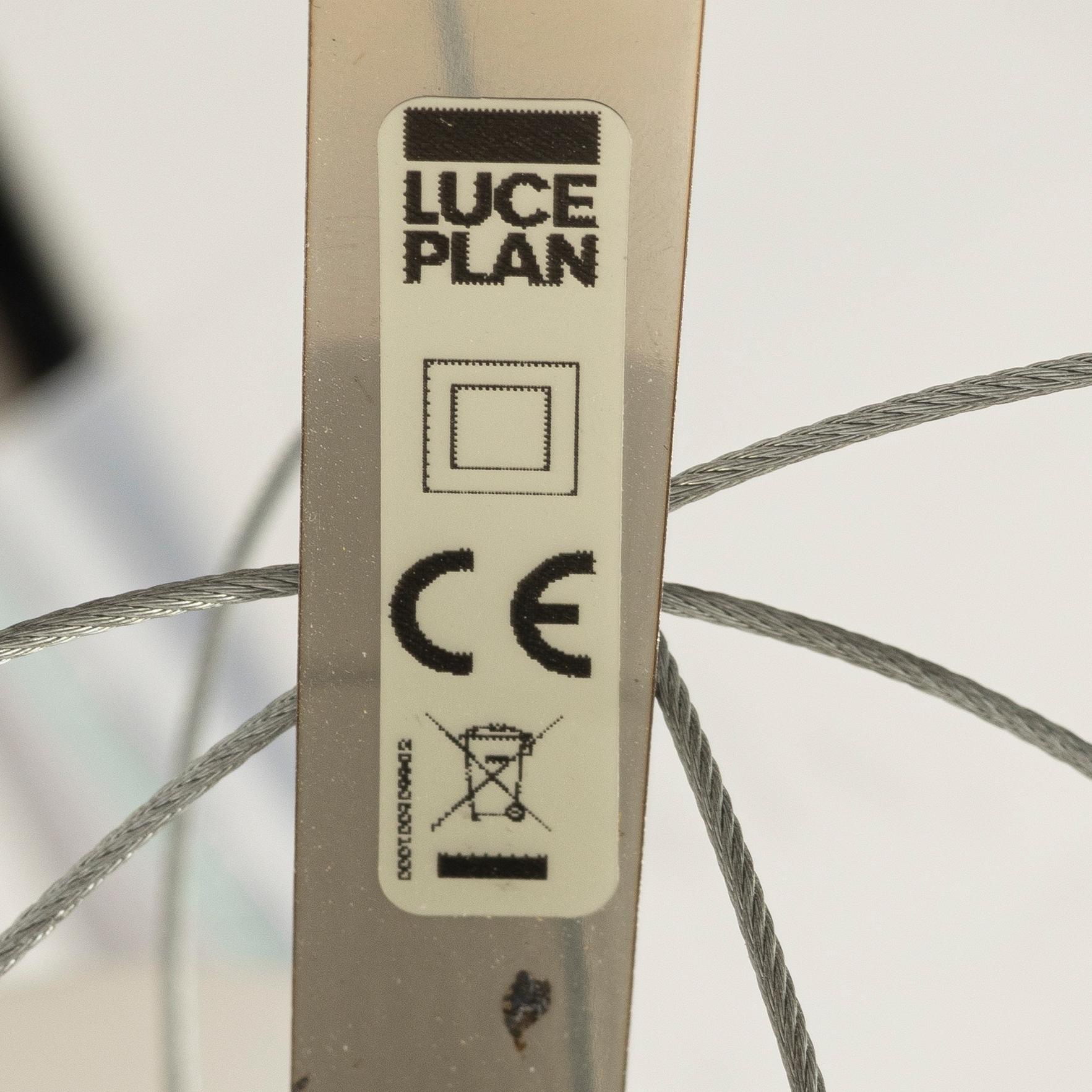 Francisco Gomez Paz & Paolo Rizzatto, taklampa, "Hope D66/12", Luceplan, Italien.