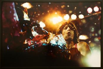 Torbjörn Calvero, "Confetti, Mick Jagger, Bremen, maj 1976".