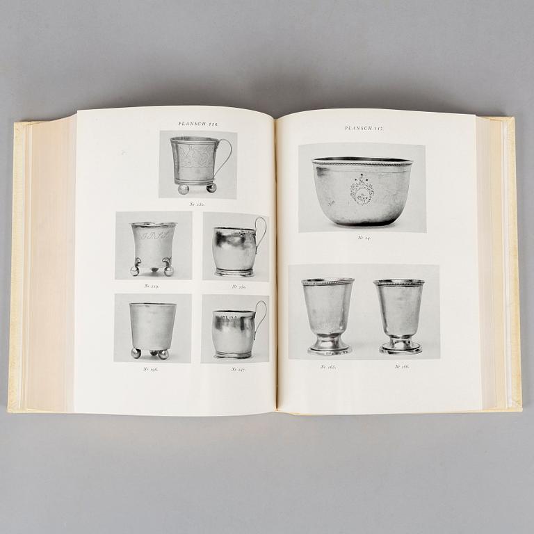 Välbundna standardverk om silver (5 vol).