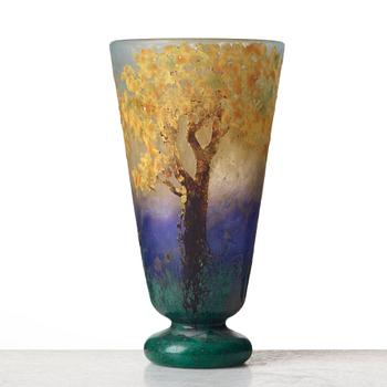 DAUM, vas, Nancy Frankrike, Art Nouveau.
