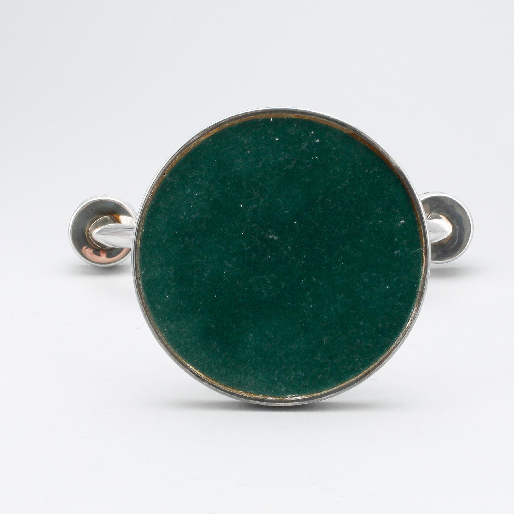 KANDELABER, silver, Erik Löfman, MGAB, Uppsala 1973.