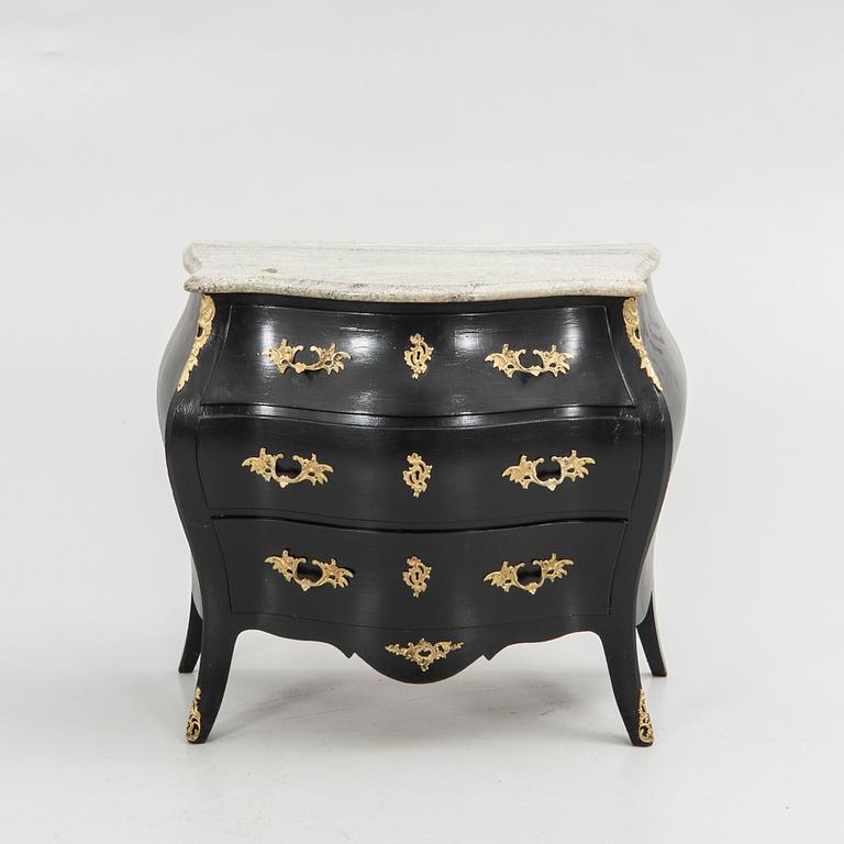 Chest of drawers, Rococo style, 20th century.