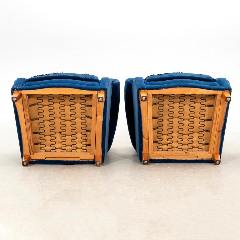 Fåtöljer ett par "Helsingborg" DUX 1950-tal.