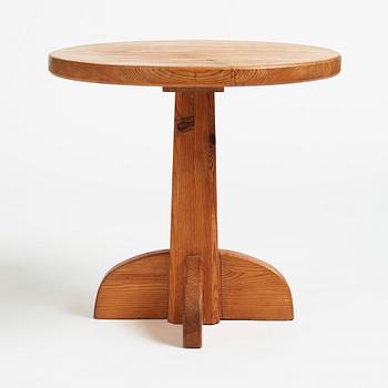 Axel Einar Hjorth, a stained pine "Lovö" table, Nordiska Kompaniet, Sweden 1930's.