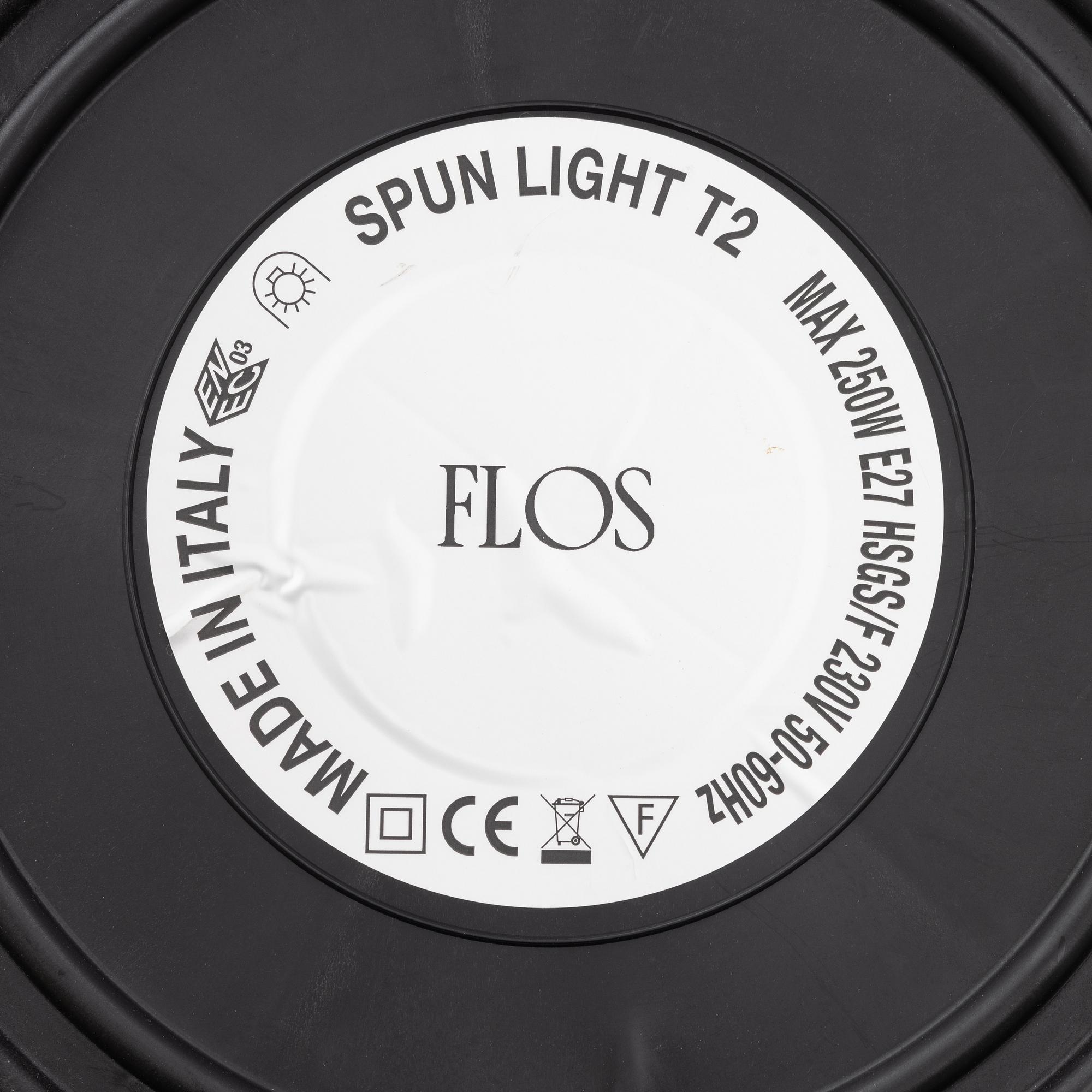 Sebastian Wong, table lamps, a pair, Spun Light T2, Flos, Italy.