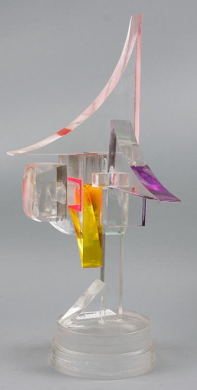 JAN NALIWAJKO, skulptur, plexiglas.