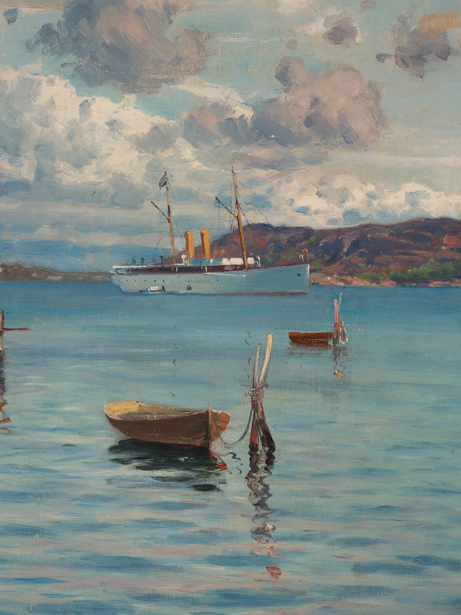 Johan Ericson, Utsikt från Marstrand mot Albrektsunds kanal.