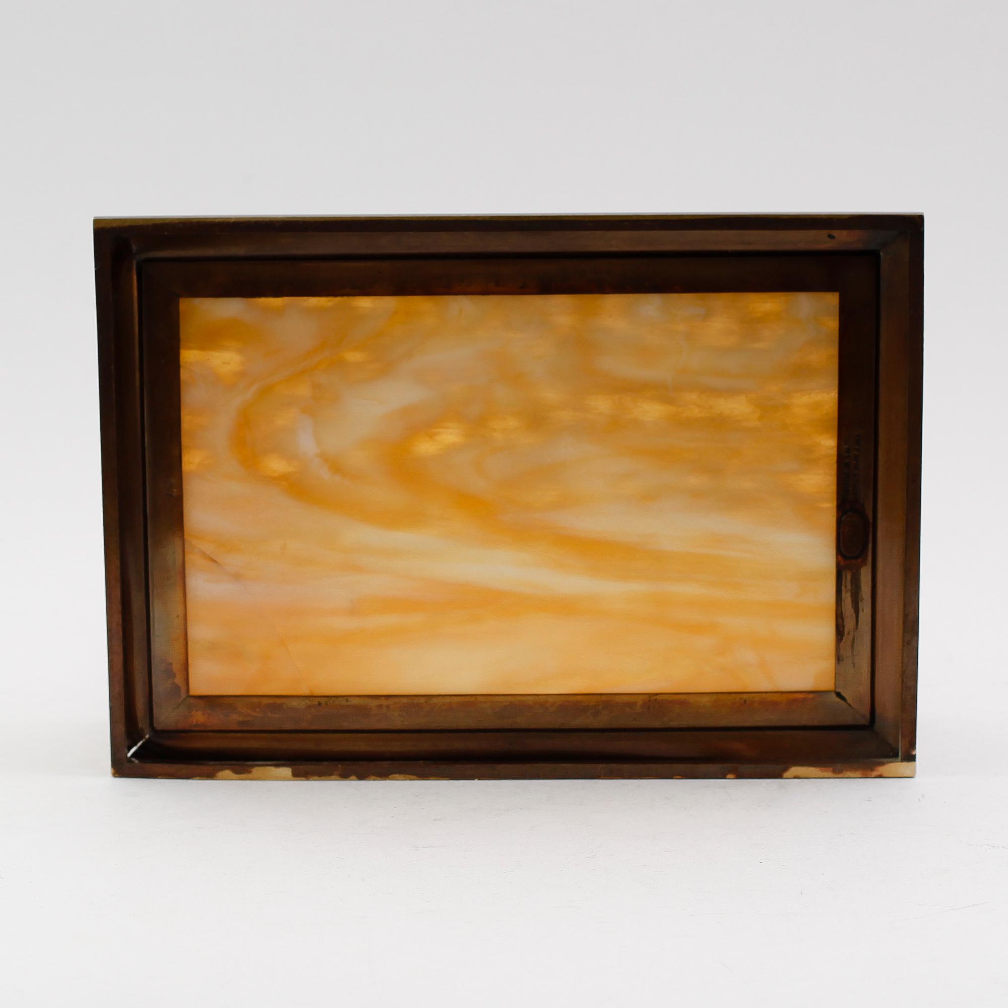 SKRIN, Tiffany Studio, New York, omkring år 1900.