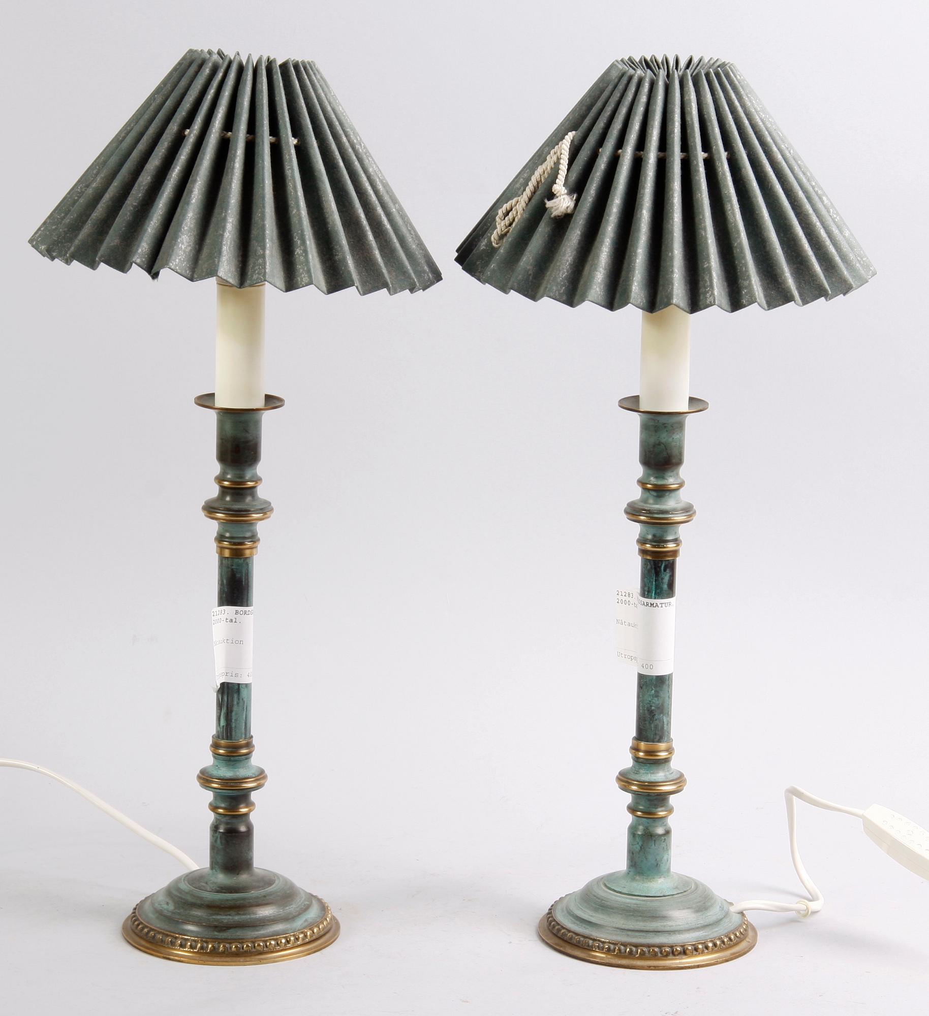 BORDSARMATUR, ett par. 2000-tal.