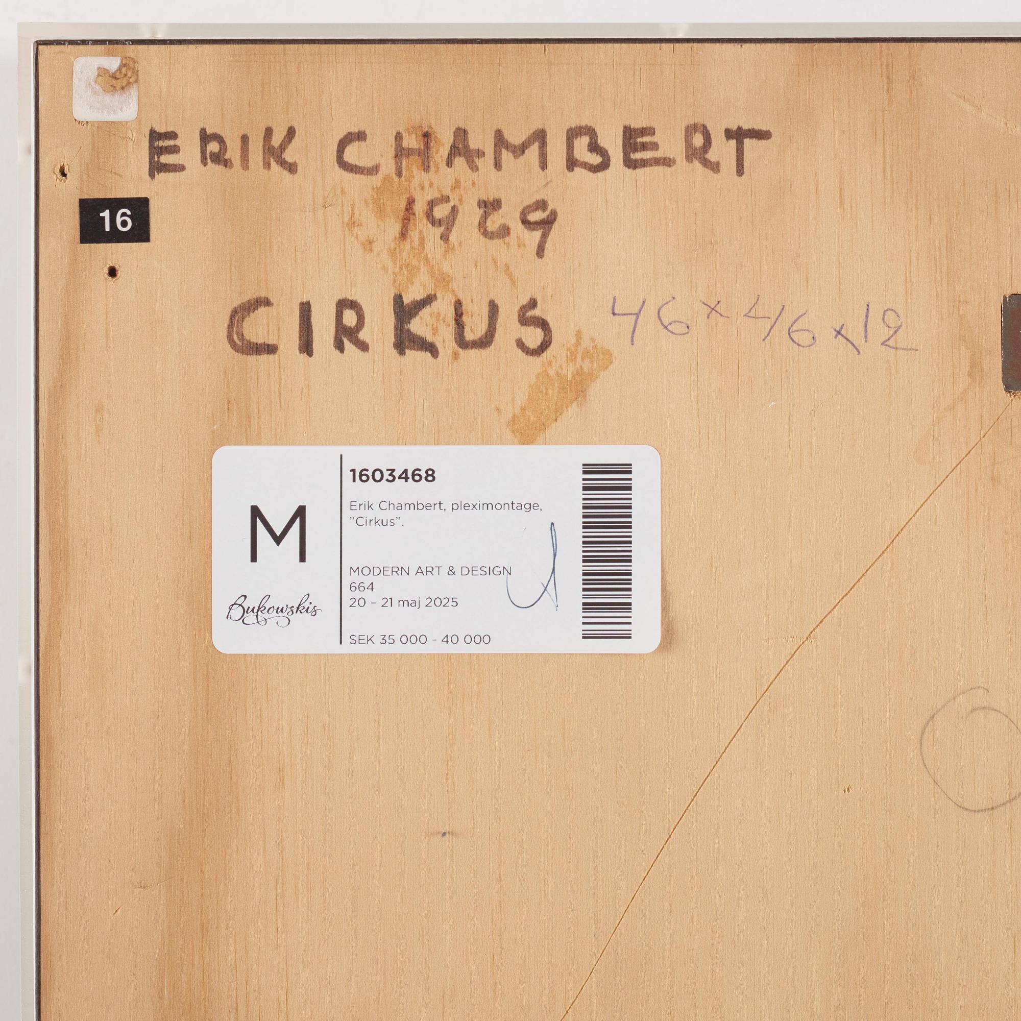 Erik Chambert, ”Cirkus”.