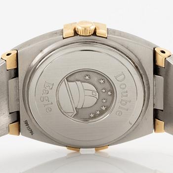 Omega, Constellation, "Double Eagle", wristwatch, 24 mm.