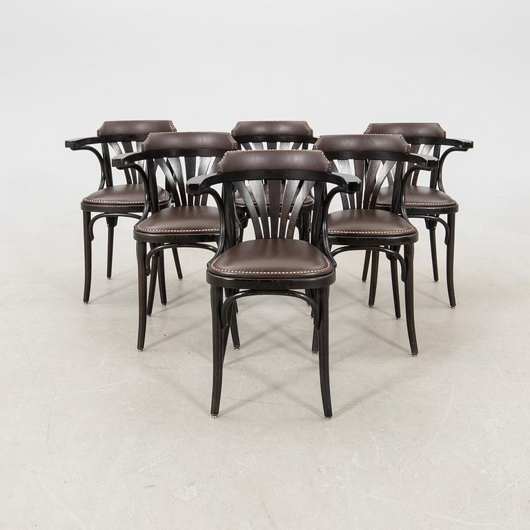 Armchairs 6 pcs "No 24" Thonet 21st century.