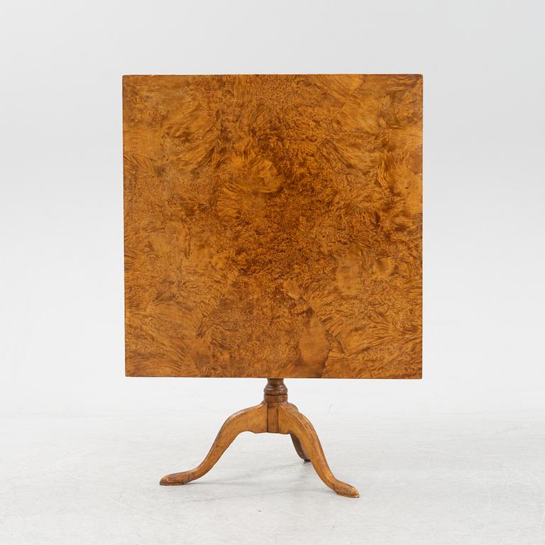 Fällbord, av Lars Eric Lindell (Mästare i Köping 1818-1843).