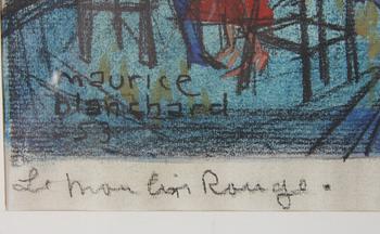 MAURICE BLANCHARD, blandteknik, sign o dat 53.
