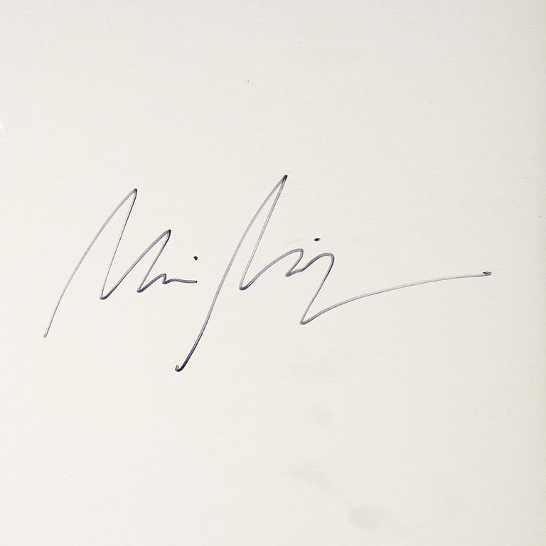 Maria Miesenberger, "Utan titel (Männen i gungan)", 1996.