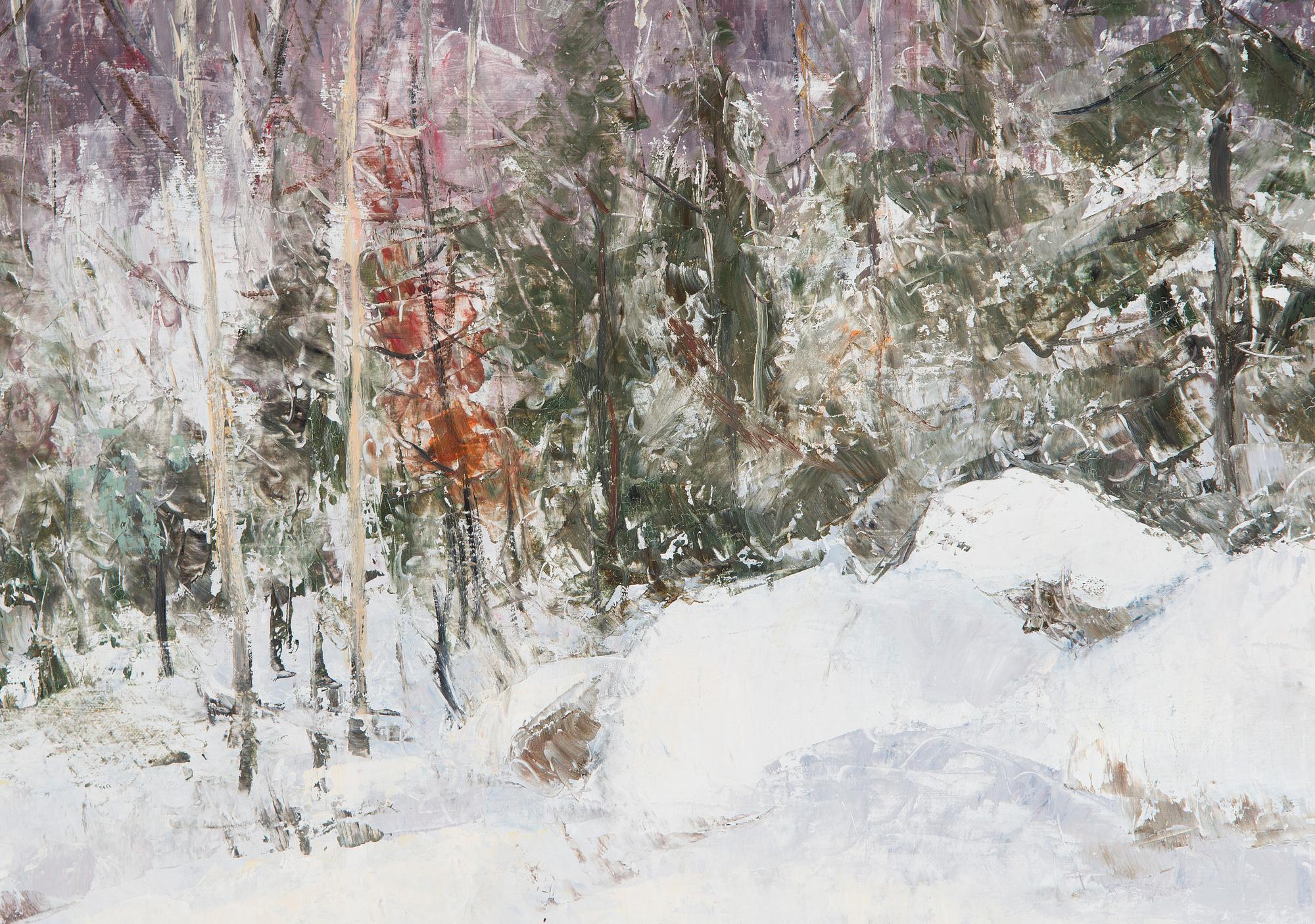 Aares Salli, Vintrig skog.