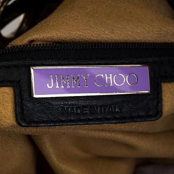 A patent leather 'Ramona' Jimmy Choo handbag.