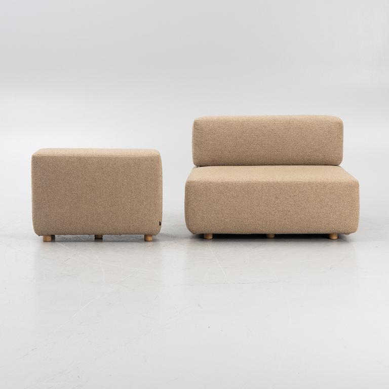 Glismand & Rüdiger, a "Recover" lounge chair, Bolia, 21st century.