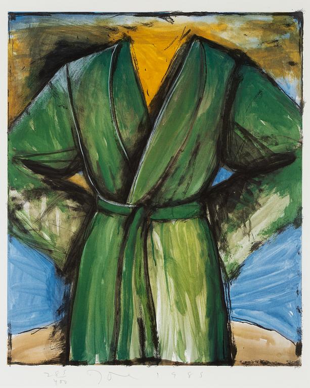Jim Dine, lithograph in colours, 1985, signed 285/400.