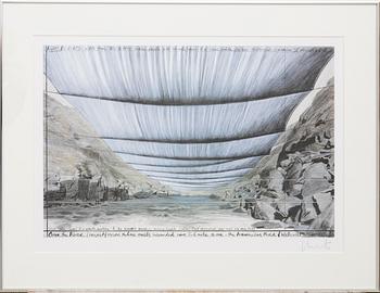 Christo & Jeanne-Claude, "Over the river..." 1999.