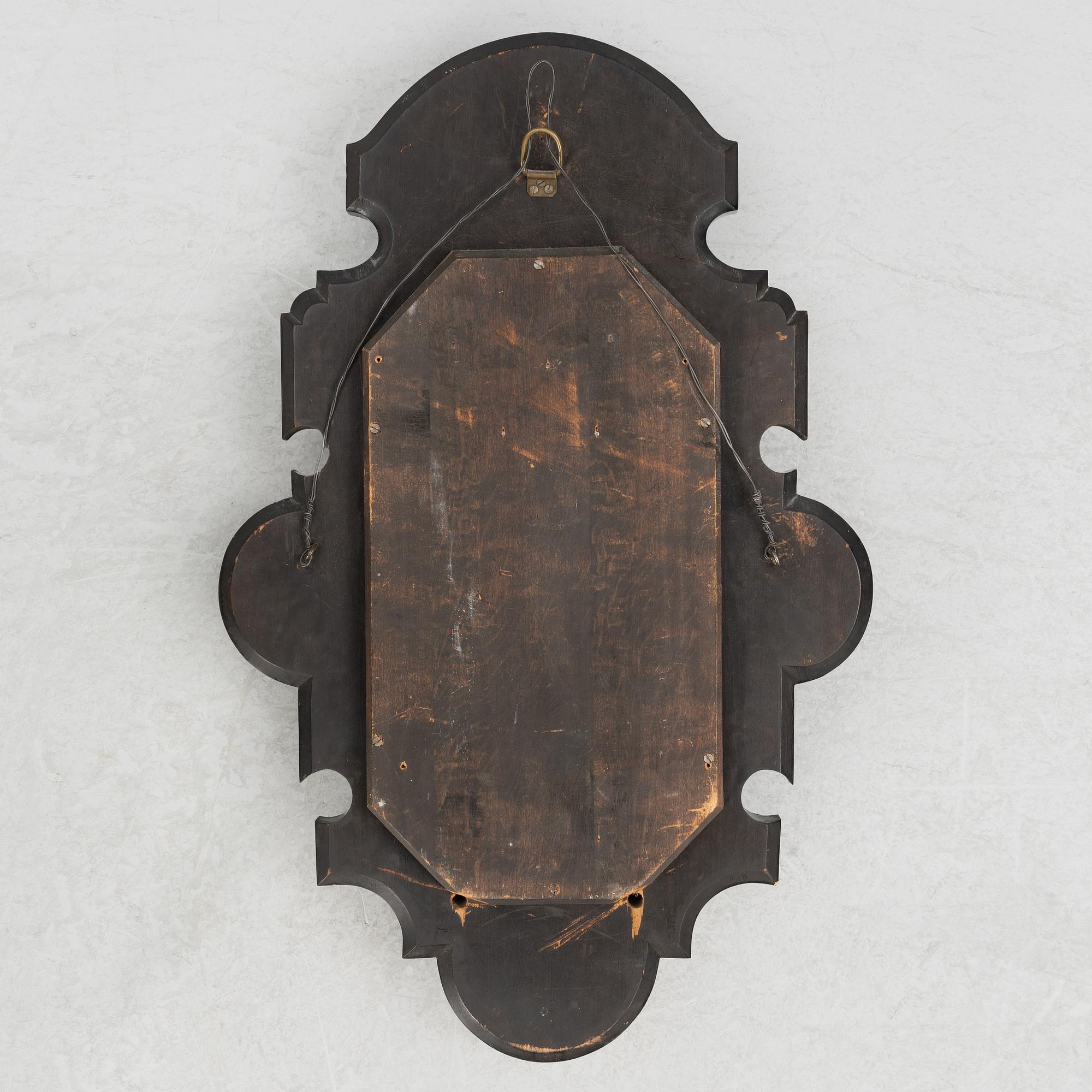 Väggur, nyrenässans, 1800-talets andra hälft.