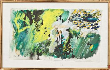 JÖRGEN FOGELQUIST olja på duk. Signerad.