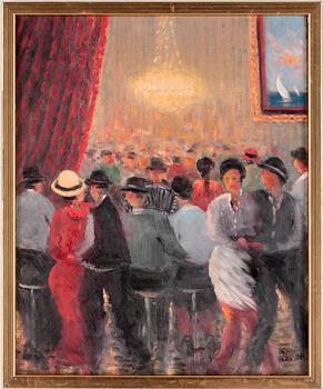 BENGT FRANSSON, olja på duk, sign.