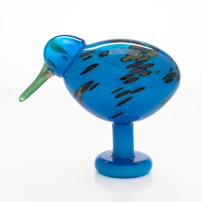 Oiva Toikka, an anniversary bird, 'Lagoon Kiwi', signed and numbered Oiva Toikka Nuutajärvi Notsjö 29/150.