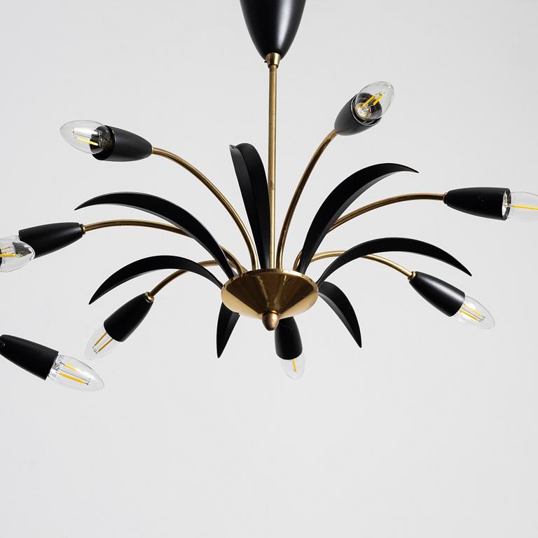 A pair of 1950's/60's ceiling lamps.