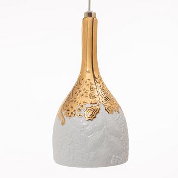 Lladró, four window lamps, "Naturofantastic lamp", Spain.