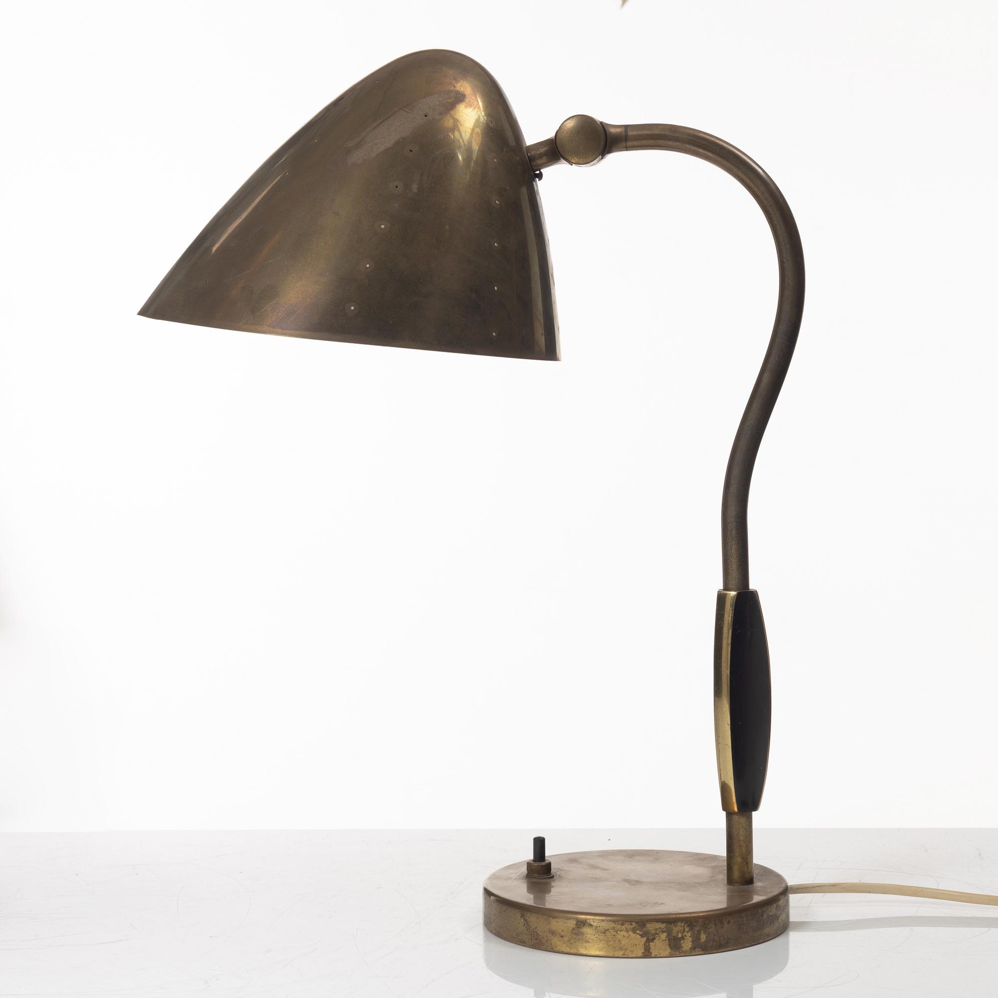 Boréns, a table lamp model 8410, Borås, 1940s/50s.